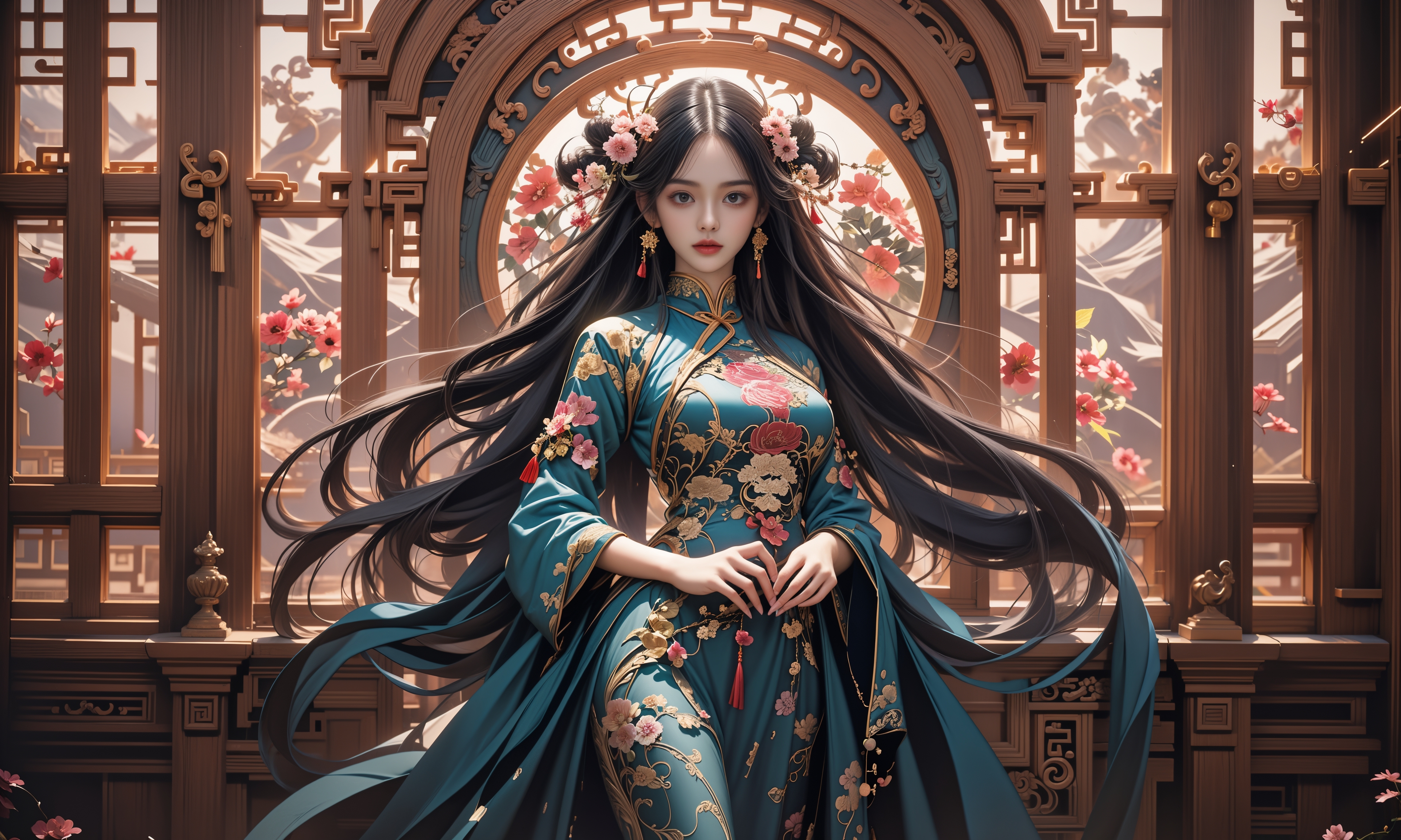 重庆高温天气持续 大熊猫等动物享夏日“清凉套餐”